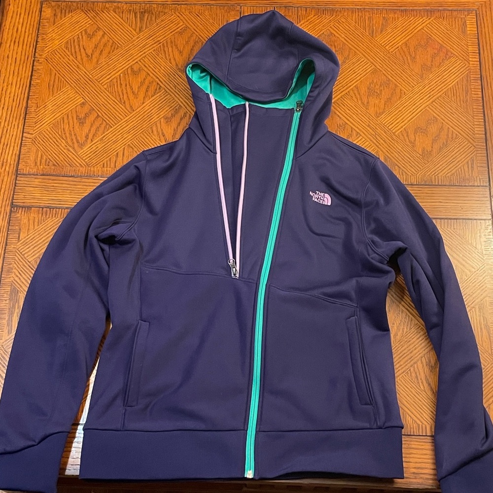 The North Face Women's Jacket - Navy and Teal